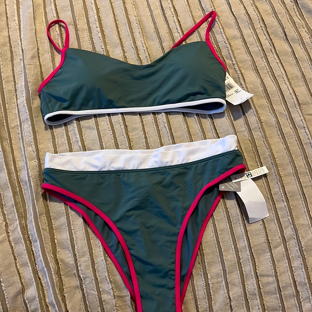 Roxy High Waisted Bikini NWT.